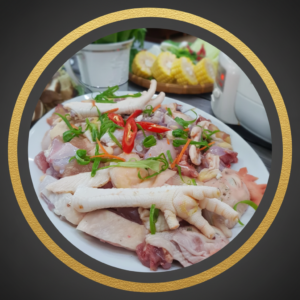 Lẩu gà nấu nấm