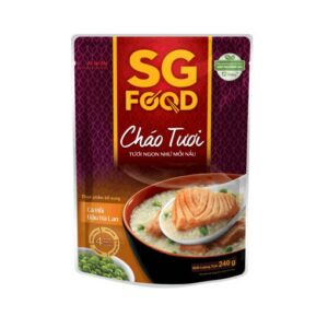 Cháo Cá Hồi Đậu Hà Lan