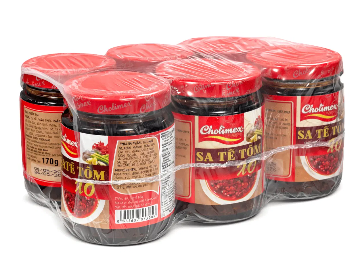 BEST BEFORE 6 MAY, 2026 | Pack of 6 Cholimex Shrimp Satay XO Sauce