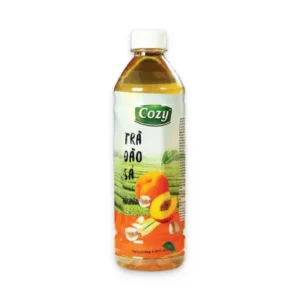 Cozy, Trà Đào Sả (Peach and Lemongrass Tea)